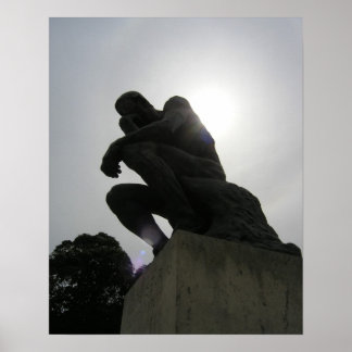 Póster O Pensador