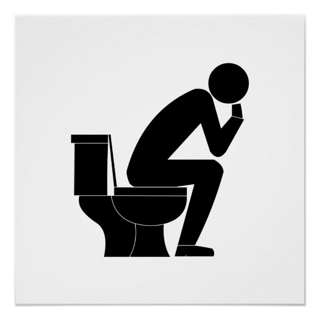 Póster O pensador (Frente)