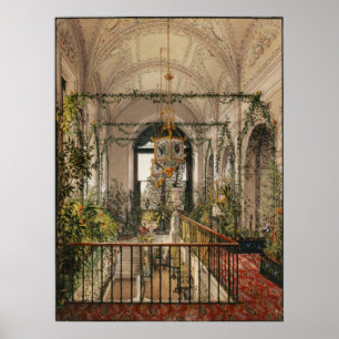 Poster O Pequeno Jardim de inverno da Imperatriz Alexandr