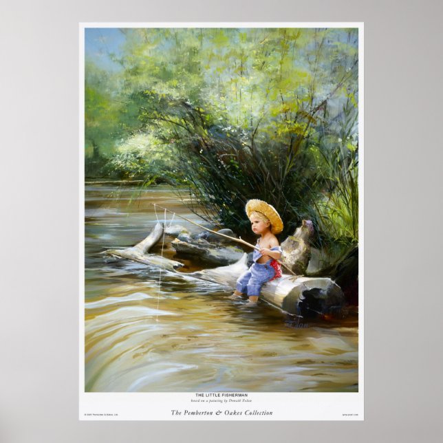 Poster O Pequeno Pescador (Frente)
