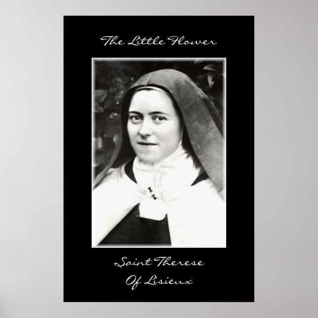 POSTER O PEQUENO SANTO DE FLOR DO LISIEUX (Frente)