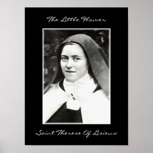 POSTER O PEQUENO SANTO DE FLOR DO LISIEUX