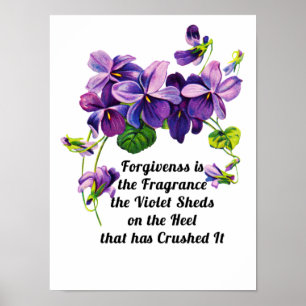 Poster O perdão é a fragrância