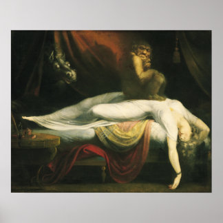 Póster O Pesadelo, Henry Fuseli