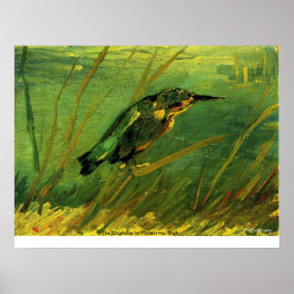 Poster O pescador-rei de Vincent van Gogh