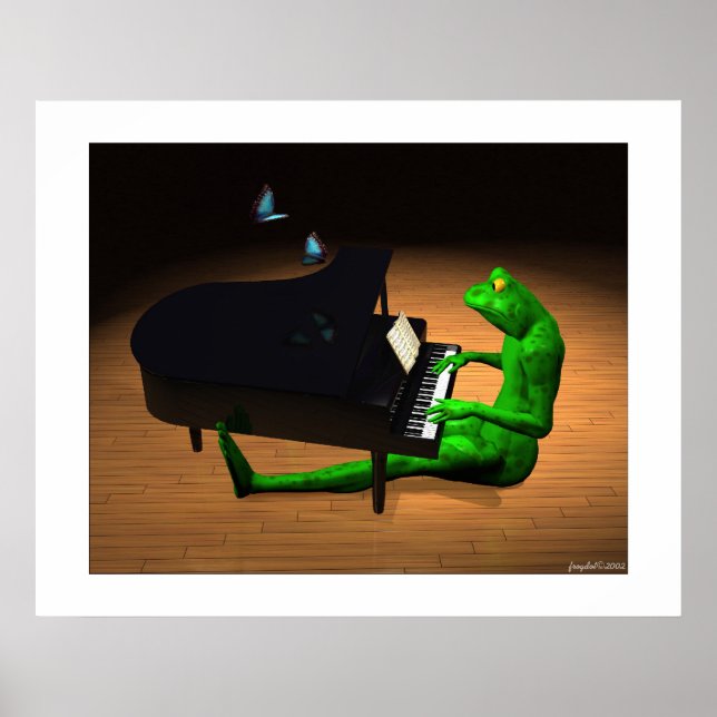 Poster O Piano Player (Frente)