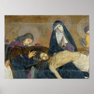 Póster O Pieta de Avignon, 1450-60