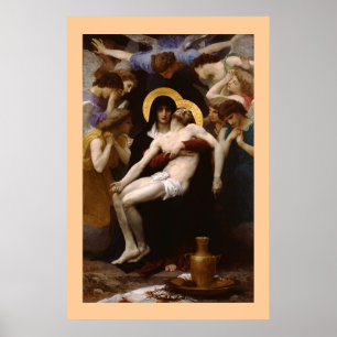Poster O Pieta por Bouguereau
