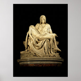 Poster O Pieta por Michelangelo