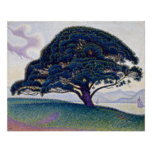 Póster O Pinheiro Bonaventure, Pintura a Óleo, Paul Signa