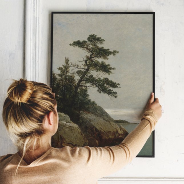 Póster O Pinho Velho, Darien, Connecticut | Kensett (Criador carregado)