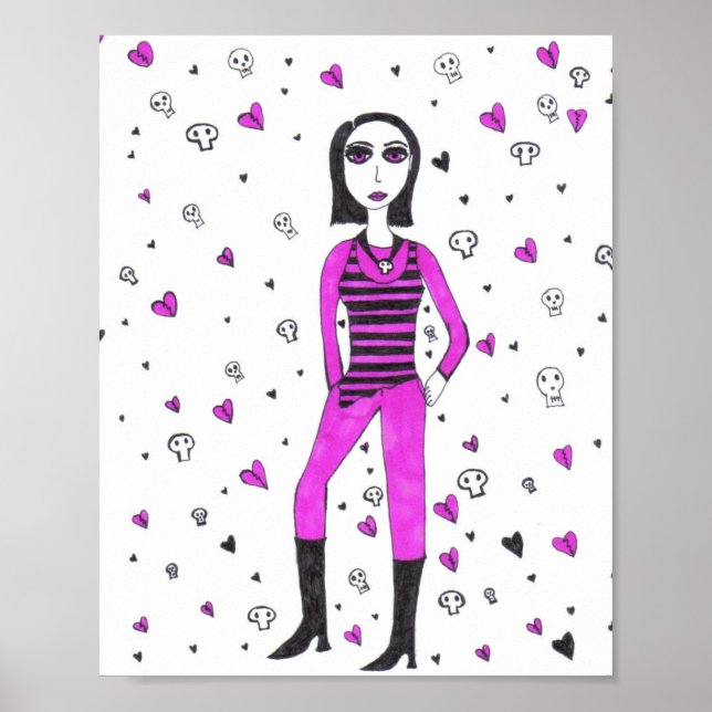 Póster O Pintinho Punk (Frente)