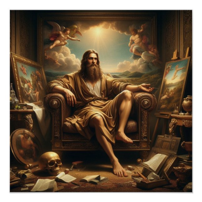 Póster O pintor (Frente)