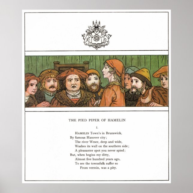 Póster O Piper Pied (Frente)