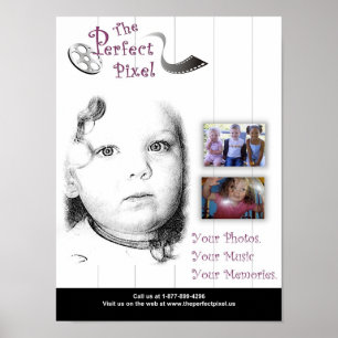 Póster O pixel perfeito 1