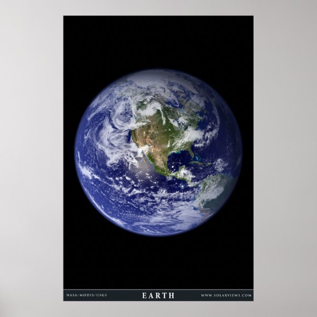 Poster O planeta Terra (Frente)