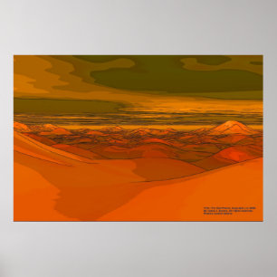 Poster O planeta vermelho