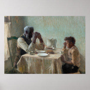 Poster O Pobre Agradável, 1894, por Henry Ossawa Tanner