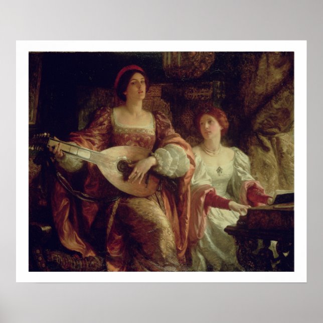 Poster O poço (óleo na canvas) (Frente)