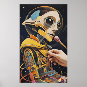 Poster O Podcaster Disaster Ken Gage Sci-Fi