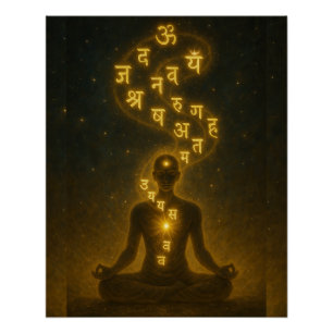 Póster O poder oculto do sânscrito