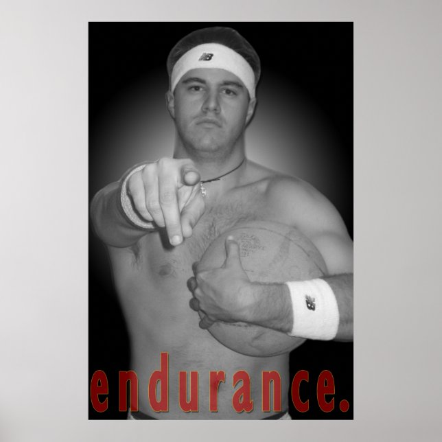 Póster O poder para perseverar (Frente)