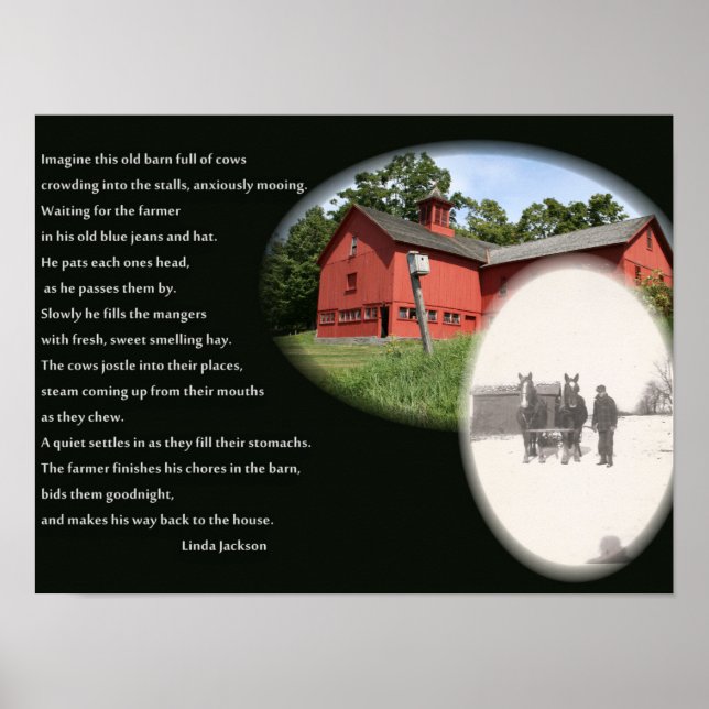 Poster O Poema Do Antigo Agricultor (Frente)