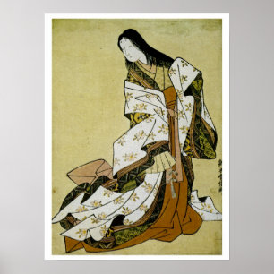 Poster O Poetess Ono no Komachi