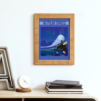 Poster O Polar Express | Luzes de Norte Viagens vintage