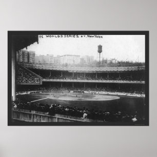 Póster O polo aterra o basebol 1913 da série