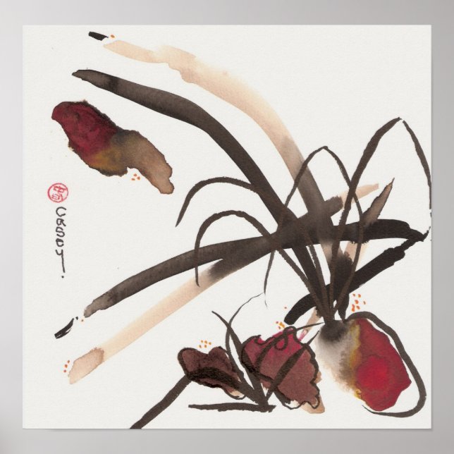 Póster O Pond Dois de Basho (Frente)