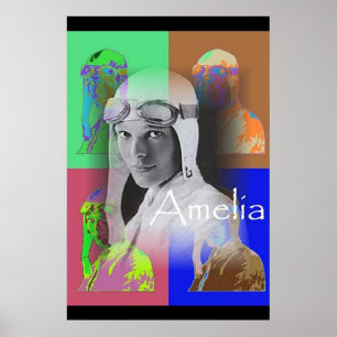 Poster O pop art Amelia