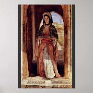 Póster O Portador De Café De Lewis John Frederick