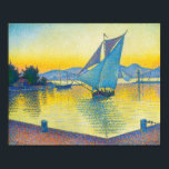 Poster O Porto ao Sunset, Sinac<br><div class="desc">Paul Victor Jules Signac (11 de novembro de 1863 - 15 de agosto de 1935) foi um pintor neoimpressionista francês que,  trabalhando com Georges Seurat,  ajudou a desenvolver o estilo Pointilista. Citação: Wikipedia</div>