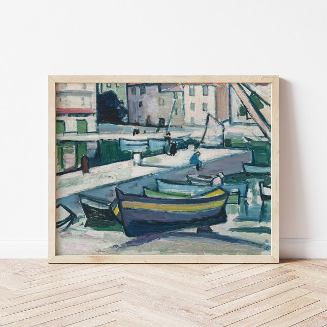 Poster O porto, Cassis | Samuel John Peploe (Criador carregado)