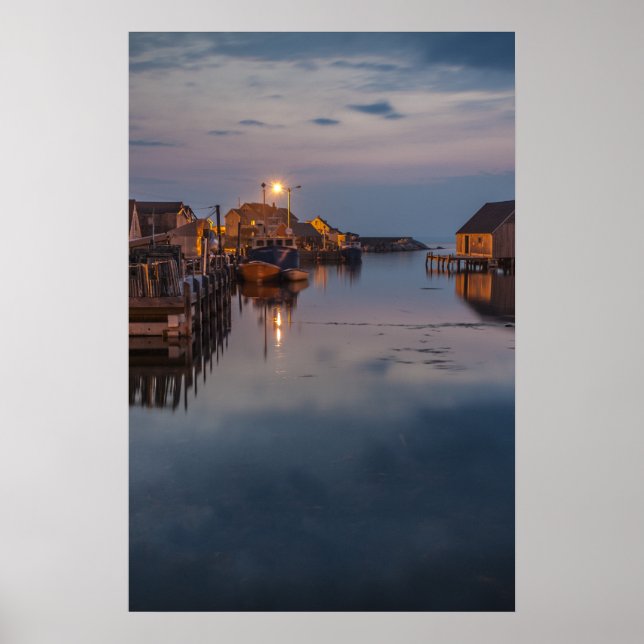Poster O porto de Cove da Peggy (Frente)