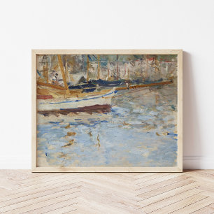 Poster O Porto de Nice   Berthe Morisot