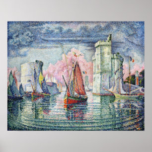 Póster O Porto em La Rochelle, 1921