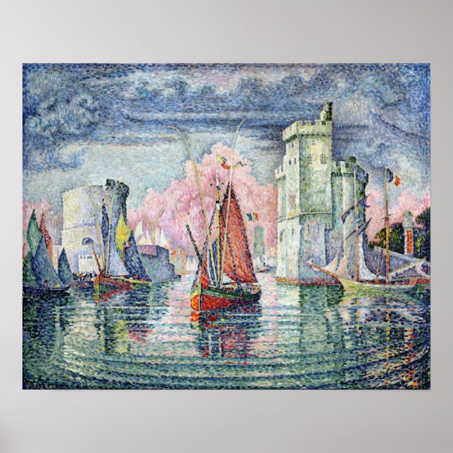 Póster O Porto em La Rochelle, 1921 (Frente)