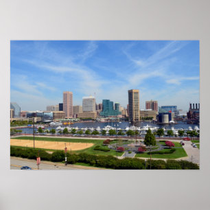 Póster O porto interno de Baltimore