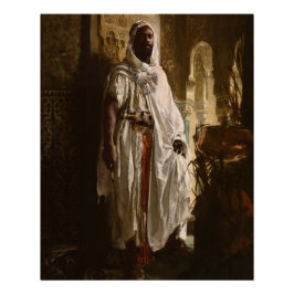 Póster O Poster brilhante Chefe Moorish