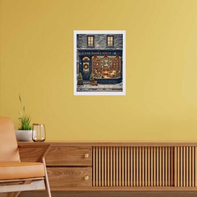 Poster O pôster da prateleira nevada (Sala de Estar 2)