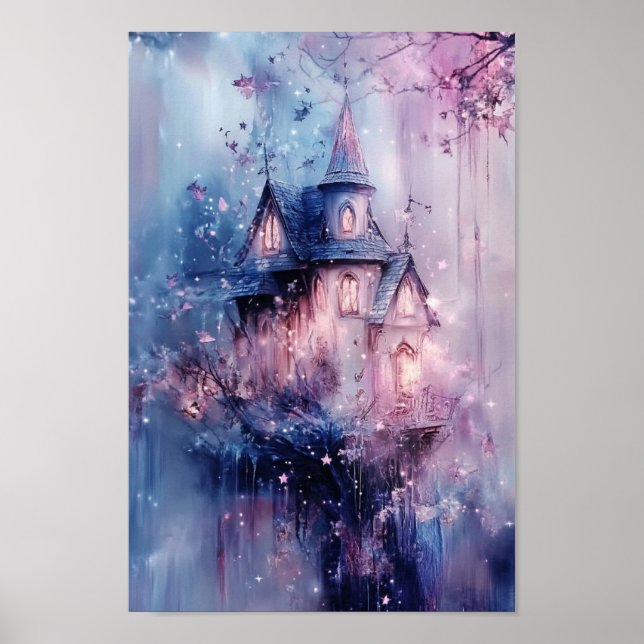 Poster o pôster do castelo das fadas (Frente)