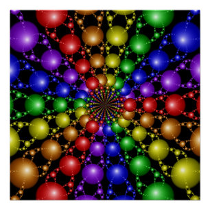 Póster O Poster Perfeito Arco-Íris de Newton