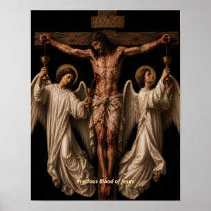 Poster O Preciosíssimo Sangue de Nosso Senhor Jesus Crist