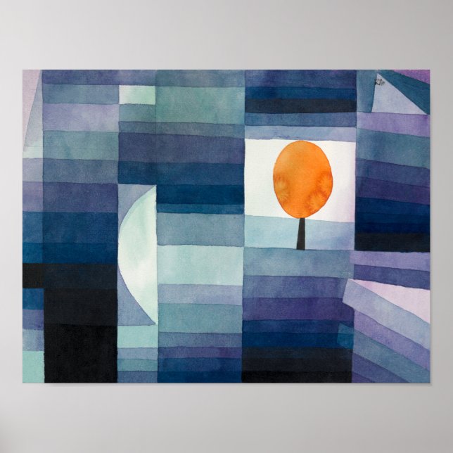 Poster O prendedor do outono | Paul Klee | (Frente)