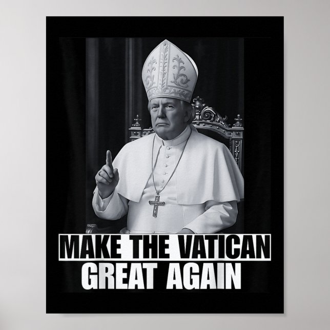 Poster O Presidente Engraçado Trump Quer Ser O Próximo Pa (Frente)