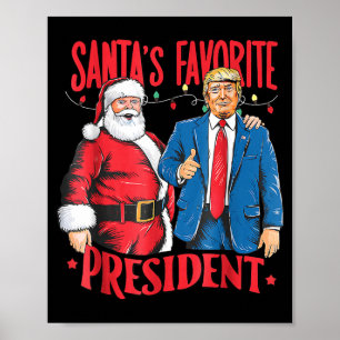 Poster O Presidente Favorito do Papai Noel Dança com Trum