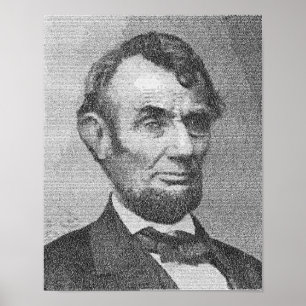 Poster O Presidente Lincoln Render com a morada de Gettys