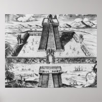 O Presidente Templo em Tenochtitlan
